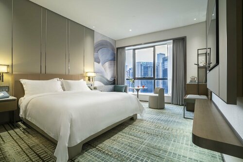 Victoria Hotel Guangzhou Zhujiang New Town, Забронировать Отель Отели Гуанчжоу с парковкой, рядом с Торговый центр Grandview Plaza, Парковка