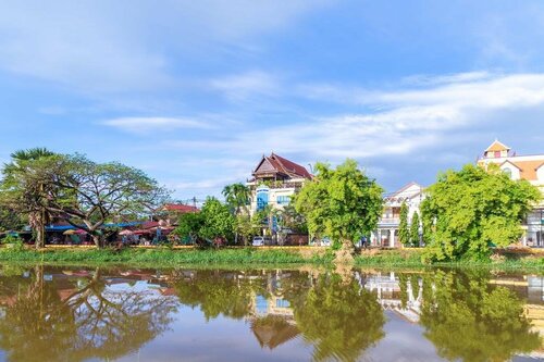 Siem Reap Riverside Hotel, Забронировать Отель Отели Сиемреап с завтраком, Завтраки