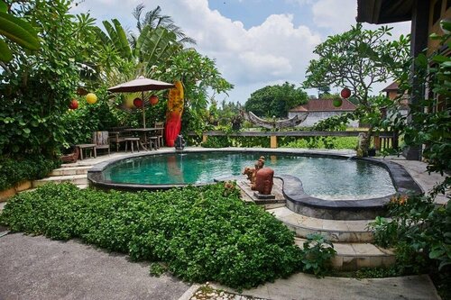 Rahayu Guest House, Boek Pension Hotels in Bali met zwembad, Zwembad