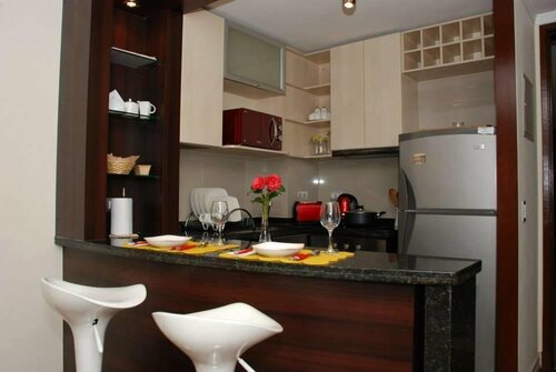 Puerta Arauco Apartamentos, Rezervovat Apartmánový hotel Santiago hotely s bazénem, Bazén