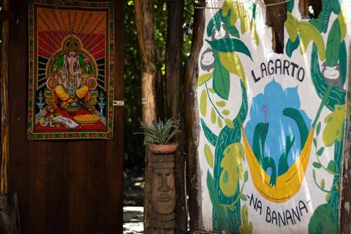 Lagarto Na Banana Hostel, Забронировать Хостел Хостелы Тибау-ду-Сул, рядом с Пляж Пипа, Хостел