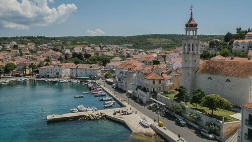 Ela - First row to the Sea - A1 Veliki, Брондау Қонақ үй Brac Island 