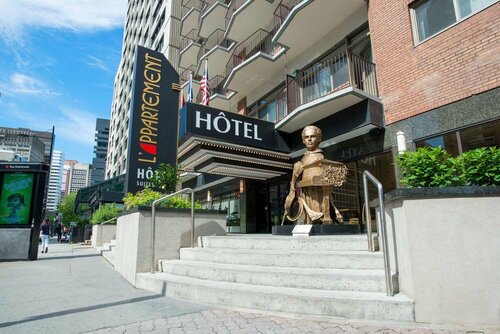 L'Appartement Hotel, Rezervați Hotel Plateau Mont Royal Montréal, aproape de Central Bus Station