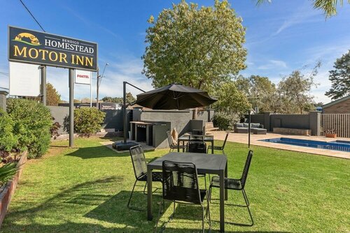 Homestead Motor Inn & Apartments, Réserver Appartement Hôtels à Bendigo avec parking, Parking