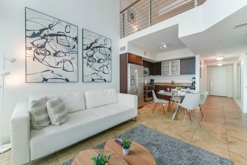 Fantastic Open Loft Design Double Height W Pool