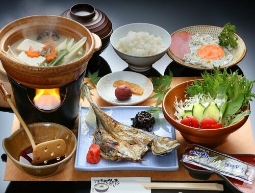 Amagase Onsen Hotel Suikoen, Rezervasyon Otel Kyushu kahvaltılı oteller, Kahvaltı