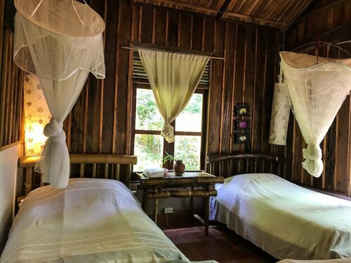 Vanvisa at the falls, Book Hotel Luang Prabang Laos