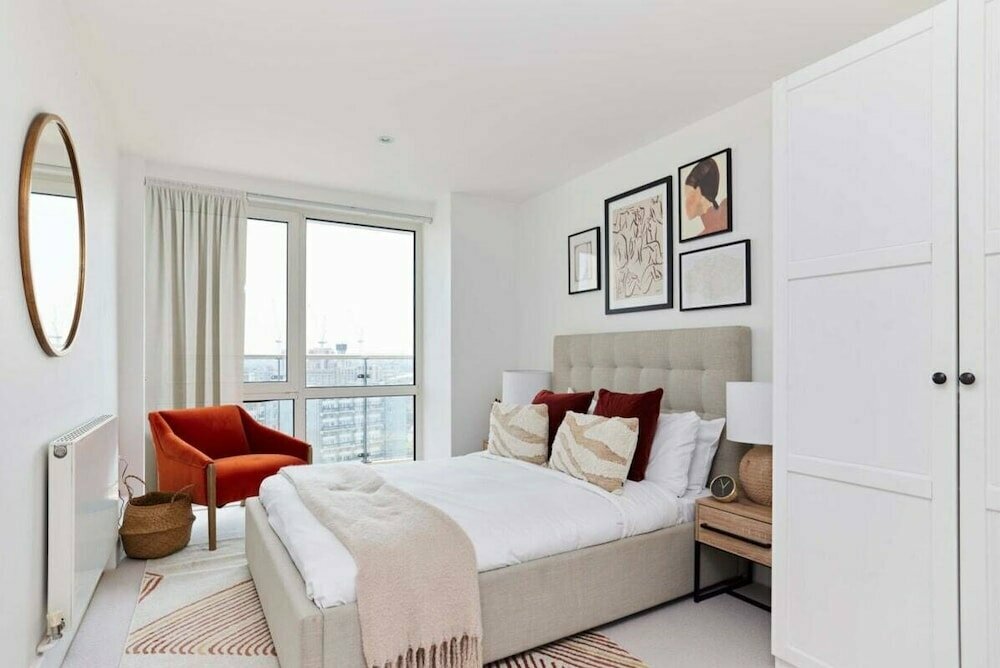 The Albert Embankment Escape - Breathtaking 2bdr Flat With Balcony