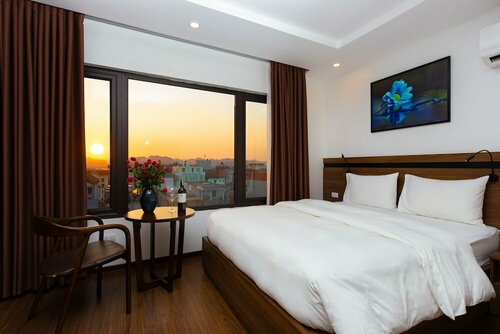 Trang An Flower Hotel, Забронировать Отель Отели Тханьхоа́ с парковкой, Парковка