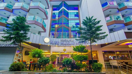 Kleopatra Blue Hawaii Hotel, Забронировать Отель Недорогие отели Побережья Алании, недорогие