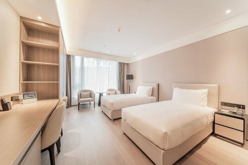 Suzhou Yi Tang Service Apartment, Rezerwuj Apartament Hotele w Changshu z Parkingiem, Parking