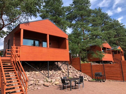 Big dipper Holiday Houses, Забронировать  Отели Выборга с парковкой, Парковка