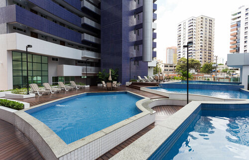VIP Beira Mar Residence, Book Lejlighedshotel Ceará hoteller med pool, Swimmingpool