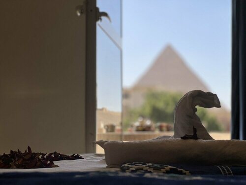 STEPS IN Pyramids View, Book Hotel Hoteller i Cairo Governorate med morgenmad, Morgenmad
