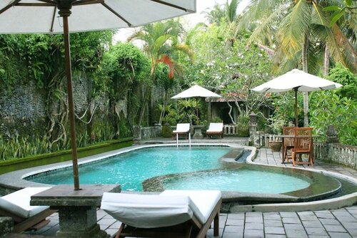 Villa Sakti Ubud - Taman Sakti Resort, Забронировать Курортный отель Отели Убуд с бассейном, Бассейн
