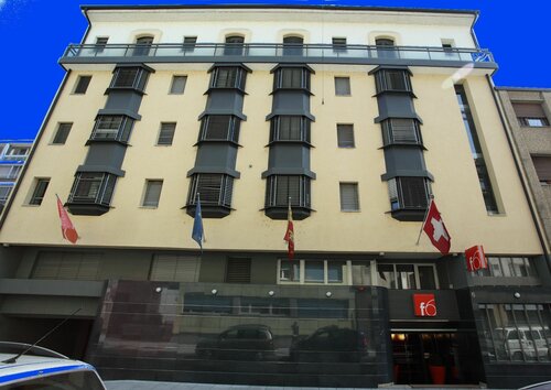Design Hotel f6, Забронировать Бутик-отель Отели Женевы с парковкой, рядом с Площадь Бур-де-Фур, Парковка