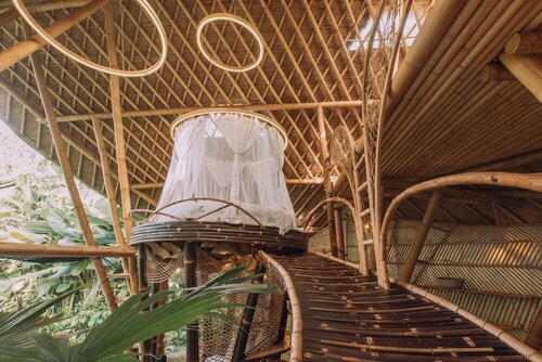 Hideout Eco Bamboo House Bali, Boek Hotel SPA-hotels in Bali, SPA