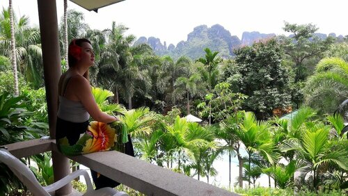 Aonang Cliff Mountain New Resort, Забронировать Курортный отель Отели Южного Таиланда с завтраком, Завтраки