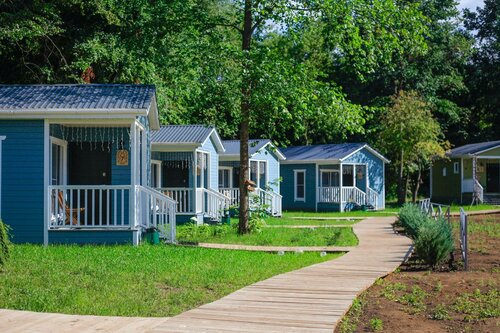 Les i Reka Glamping, 予約 キャンプ場 The aircraft building district カザン