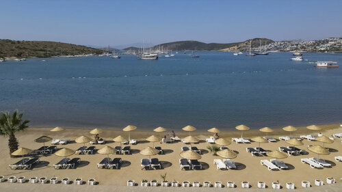 Smart Stay Beach Bodrum, Rezervovat Lázně / Resort Hotely v Bodrum s parkováním, Parkování